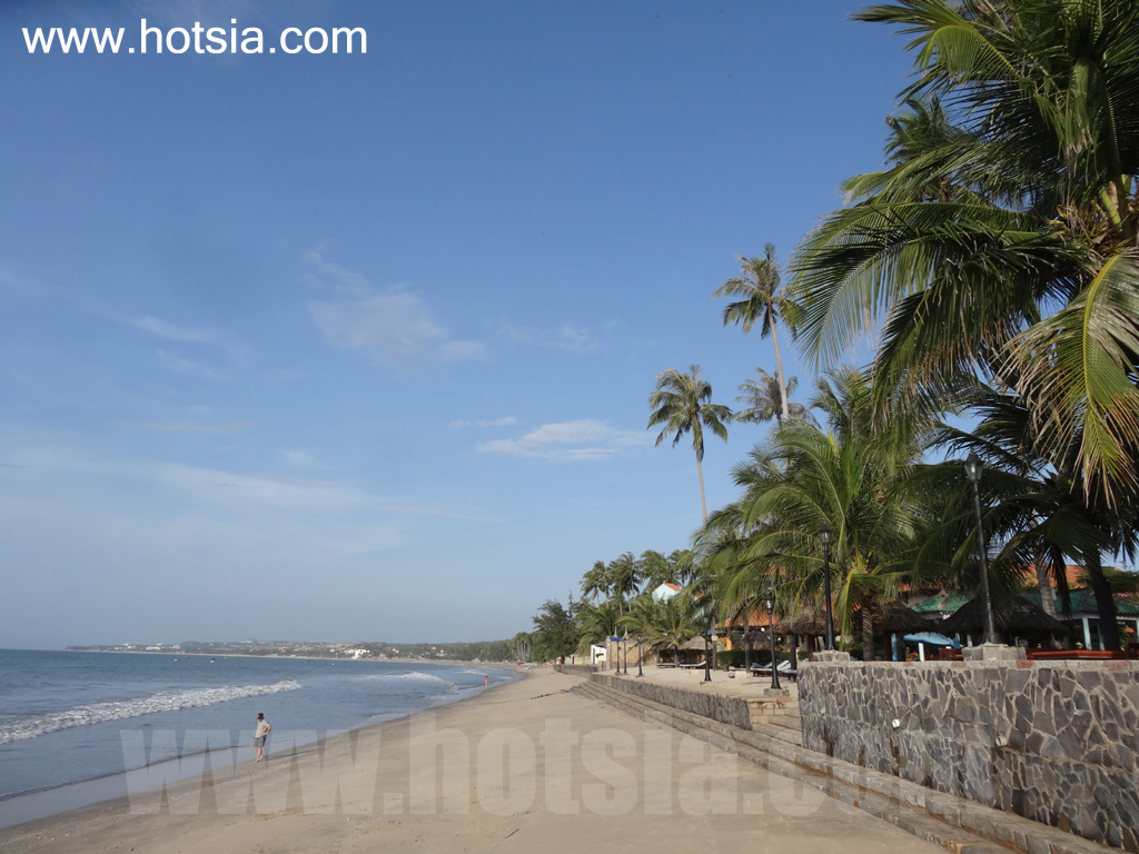 จังหวัดฟานเถียต ทะเลและชายหาดมุยเน่
